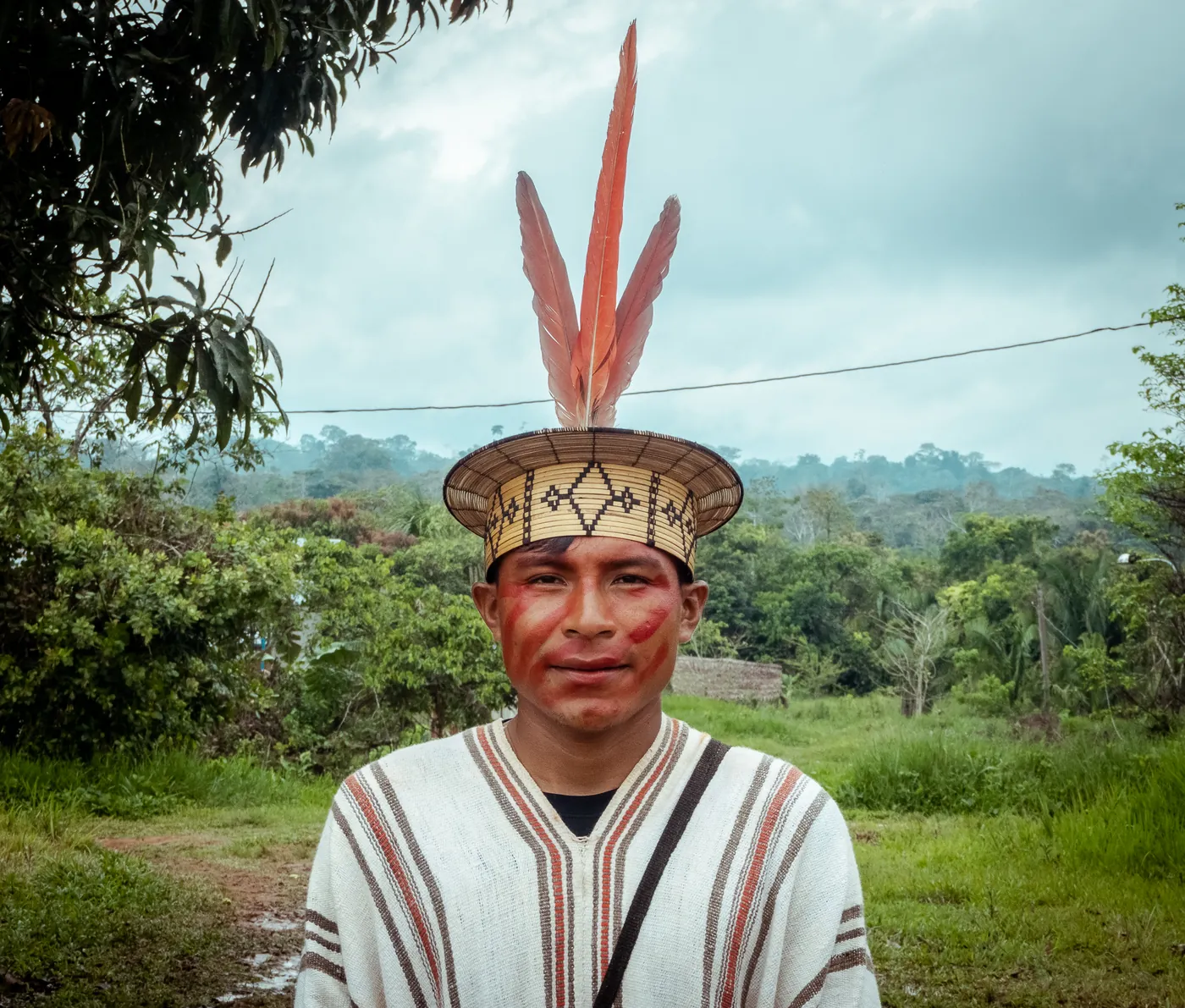 Comunero asháninka en la Selva Central, Junín